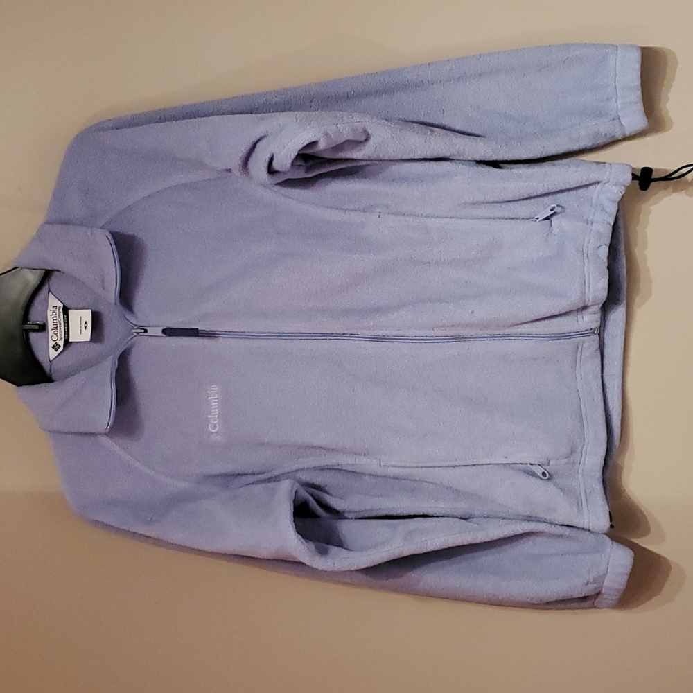 Columbia blue fleece jacket